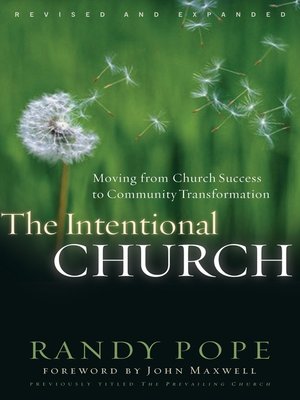 cover image of The Intentional Church